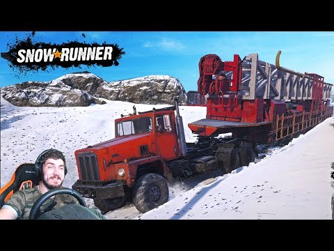 Видео: ВЕРНУЛСЯ НА АЛЯСКУ - КУПИЛ НОВЫЙ ТЯГАЧ ВЕЗУ БУРОВУЮ УСТАНОВКУ в SNOWRUNNER