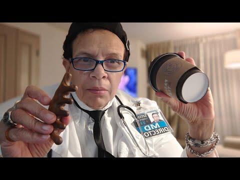 Видео: Увидимся в моей личной комнате для детального, покалывающего медицинского осмотра | ASMR 🥼🩺