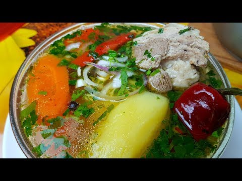 Видео: Шурпа из баранины, цыганка готовит. Gipsy cuisine.👍👍👍