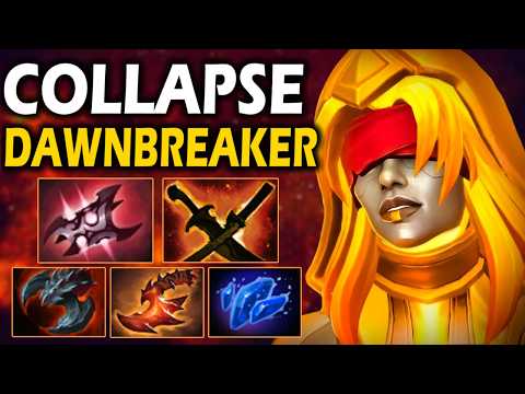 Видео: Коллапс на Даунбрейкере, Имба в Оффлейне! - Collapse Dawnbreaker 7.37 ДОТА 2