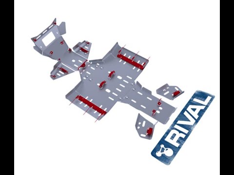 Видео: Установка защиты RIVAL на CFMOTO x8