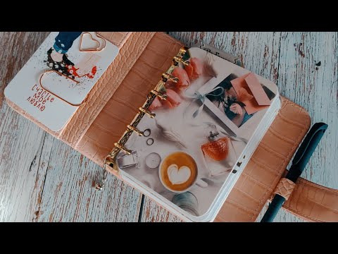 Видео: наполнение ежедневника А7 / формат pocket