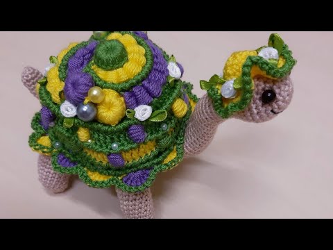 Видео: черепашка игольница в стиле фриформ