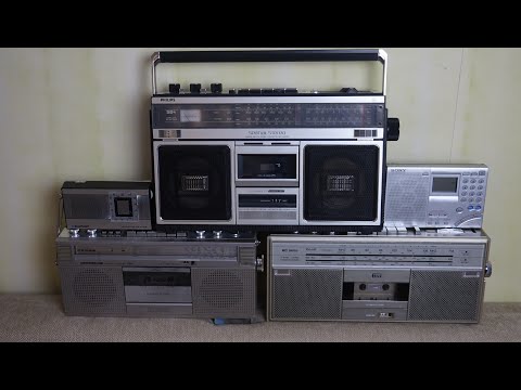Видео: Мои последние приобретения в Германии: Sony ICF-SW7600GR, Blaupunkt, Nordmende, ITT,  Philips
