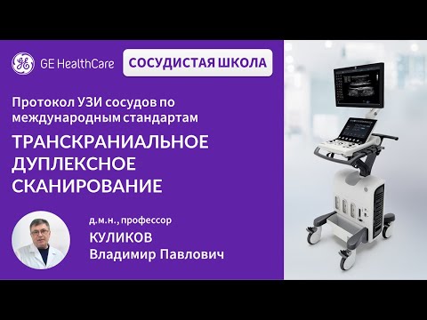 Видео: Сосудистая школа GE Healthcare. Транскраниальное дуплексное сканирование. Сессия №1