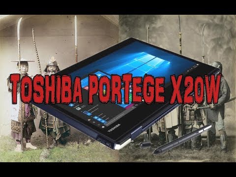 Видео: Обзор ноутбука TOSHIBA PORTEGE X20W