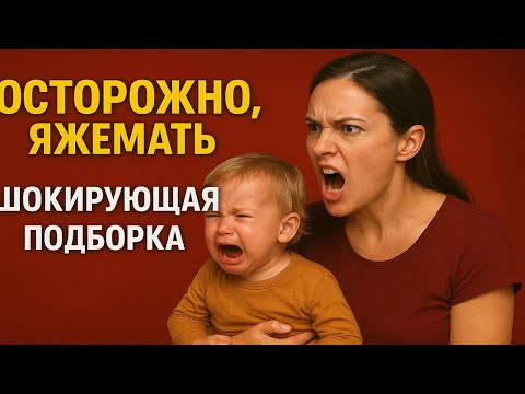 Видео: Осторожно, Яжемать! 💥 ШОКИРУЮЩАЯ ПОДБОРКА! ТО, ЧТО ТВОРЯТ ЭТИ МАТЕРИ, ВЫХОДИТ ЗА ВСЕ ГРАНИ РАЗУМА! 💥