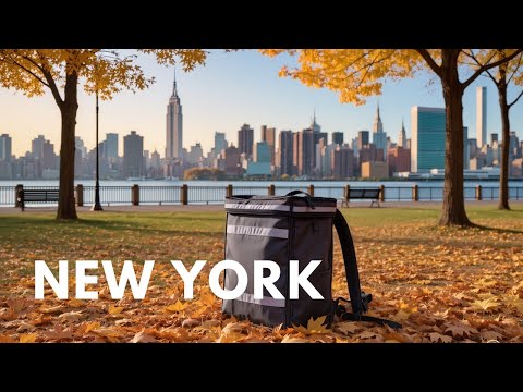 Видео: New York. Доставка. Осень. | Delivery vlog