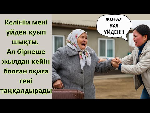 Видео: Келінім мені үйден қуды. Бірнеше жылдан кейін осындай жағдай болды... Ешкім естімеген әңгіме