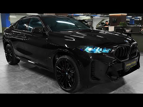 Видео: BMW X6 2025 года — звук, внешний вид и интерьер