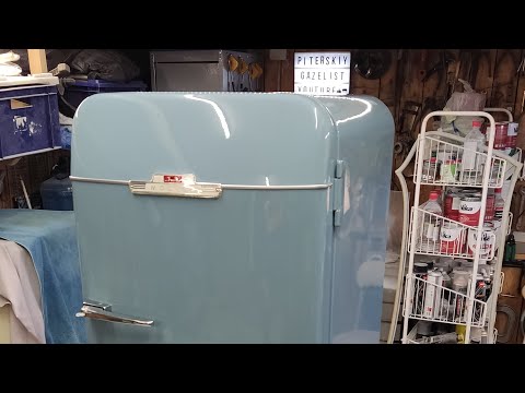 Видео: Встречаем холодильник ЗИЛ Москва КХ 240 проект"Ранняя Москва" 1961года,ранний выпуск