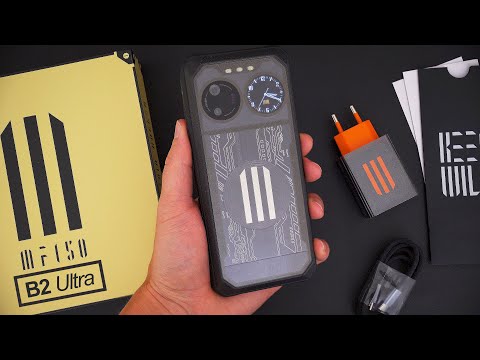 Видео: Распаковка IIIF150 B2 Ultra: прочный телефон на 15 000 мА·ч с дисплеем на задней панели!