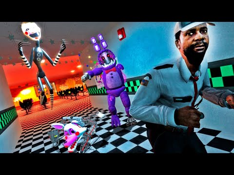 Видео: ПОБЕГ FNAF в ПИЦЦЕРИИ ФРЕДДИ АНИМАТРОНИКИ МОД | Garry's Mod ФНАФ