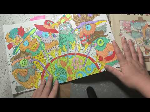 Видео: Раскрашенные работы за месяц сентябрь 🍂