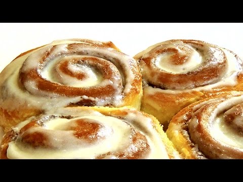 Видео: Синнабон / Cinnabon - нежнейшие булочки с корицей. Пошаговый рецепт.