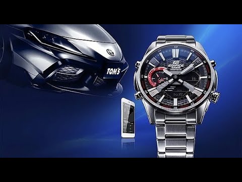Видео: Обзор и настройка часов Casio Edifice ECB-S100D-1A
