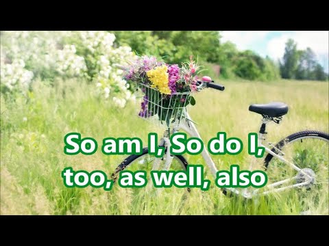 Видео: Уча английски: So do I, too, as well, also + FREE PDF