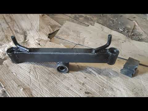 Видео: УКОРАЧИВАЮ переднюю балку МИНИТРАКТОРА