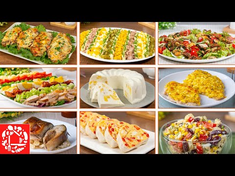 Видео: 10 быстрых и вкусных рецептов на Праздничный стол! Рецепты на Новый Год 2025