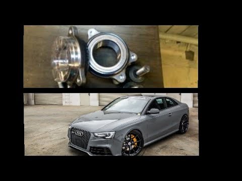 Видео: Ауди A 4 (Audi А 4) замена переднего ступичного подшипника.