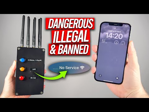 Видео: Глушение сигналов мобильных телефонов в общественных местах!
