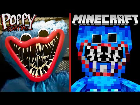 Видео: POPPY PLAYTIME ПРОТИВ МАЙНКРАФТ ХАГГИ ВАГГИ MINECRAFT HUGGY WUGGY