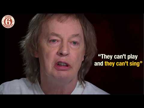 Видео: Пять групп, которые раскритиковал Ангус Янг