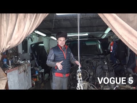 Видео: Пробуем ставить и заводить мотор за 50.000 р.  Range Rover. VOGUE 5.