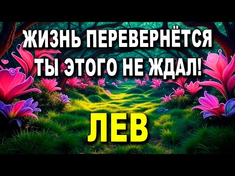 Видео: ЛЕВ 🦁СКОРО ЖИЗНЬ ПЕРЕВЕРНЁТСЯ, ТЫ НЕ ОЖИДАЛ! 💫ВСЁ СТАНЕТ ЛУЧШЕ! 🌟