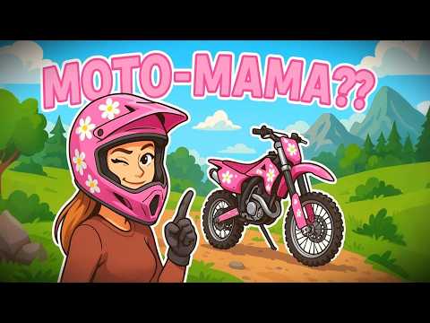 Видео: МАМА СТАЛА ПИТБАЙКЕРОМ: 100 КМ в ДЕНЬ! 😎 #питбайк #эндуро #мото