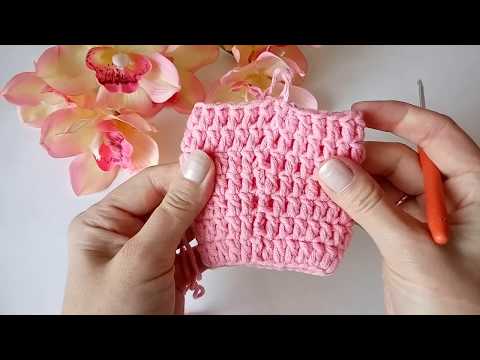 Видео: Незаметные столбики подъема при вязании крючком по кругу