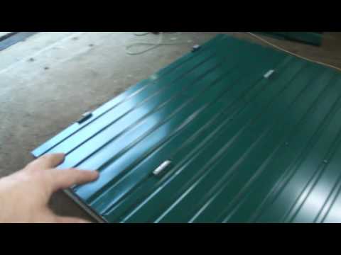 Видео: Прикрутка профнастила и полный финиш