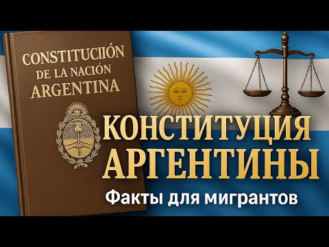 Видео: Конституция Аргентины: что должен знать мигрант