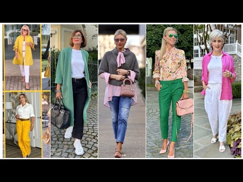 Видео: Натуральные образы для женщин старше 50, 60, 70 лет | Летняя мода 2025 для женщин #womenoutfitsideas