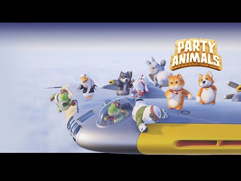 Видео: Party Animals \ Коты рыбачеле