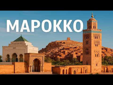 Видео: Марокко: страна, которая вас шокирует! Атлантика, пустыня и тайны медин.