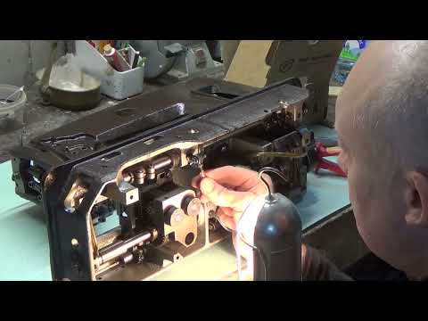 Видео: Восстановление ПМЗ-1862. restoration of the industrial sewing machine PMZ-1862  Часть 2