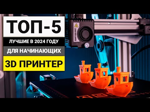 Видео: Лучшие 3D принтеры для начинающих | ТОП-5 в 2024 году