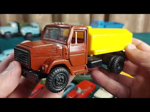 Видео: Машинки СССР. Обзор коллекции, м1/43 !!!...