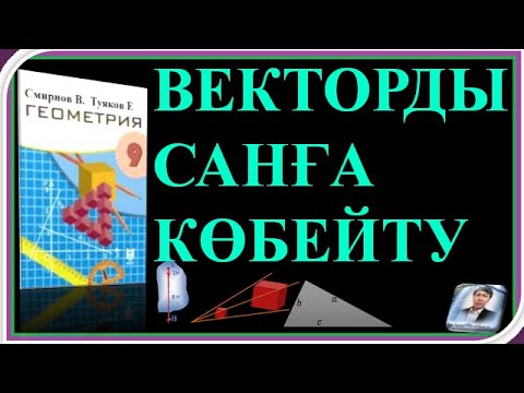 Видео: 9# GEOMETRIIA #ВЕКТОРДЫ САНҒА КӨБЕЙТУ# №1