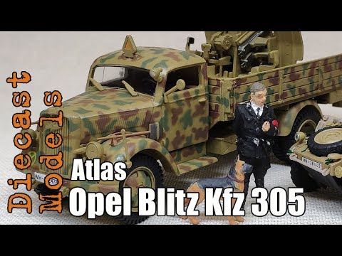 Видео: Opel Blitz Kfz 305 масштабная модель 1/43 #opel #модель #Kfz305