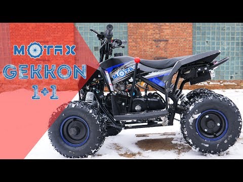 Видео: Детский квадроцикл Gekkon 1+1 - Обновленная версия