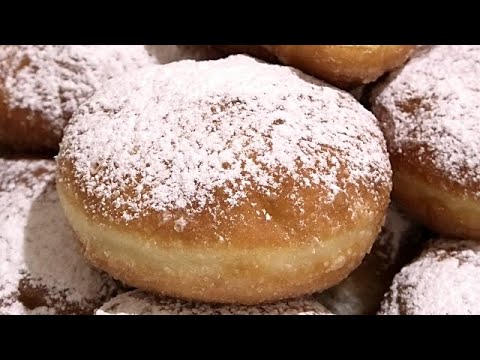 Видео: ПОНЧИКИ С ПОВИДЛОМ. Наши любимые./Delicate crispy jam donuts