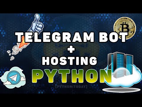 Видео: Пишем Telegram бота на Python + Загружаем Telegram бота на сервер(хостинг)