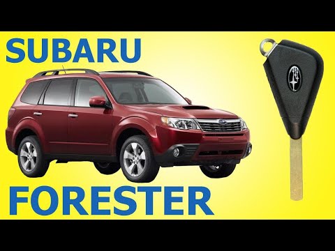 Видео: Субару Форестер сделать привязку ключа зажигания в Минске. Subaru forester remote key programming