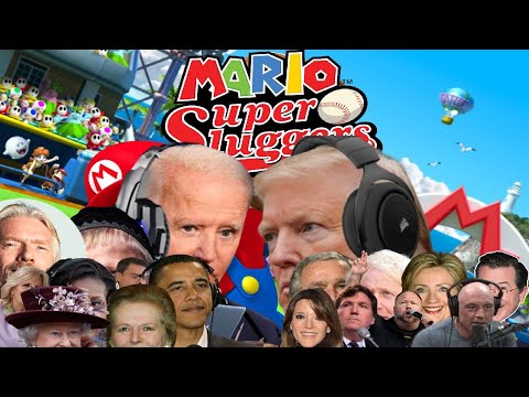 Видео: Президенты играют в Mario Super Sluggers