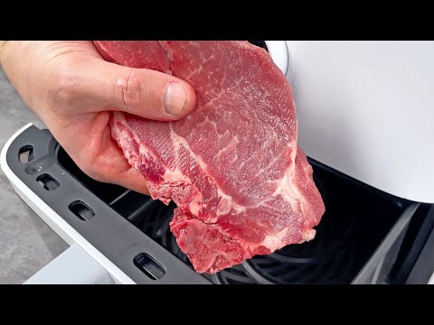 Видео: Вкусный стейк за 5 минут на каждый день! Этот рецепт в аэрогриле сведет вас с ума!