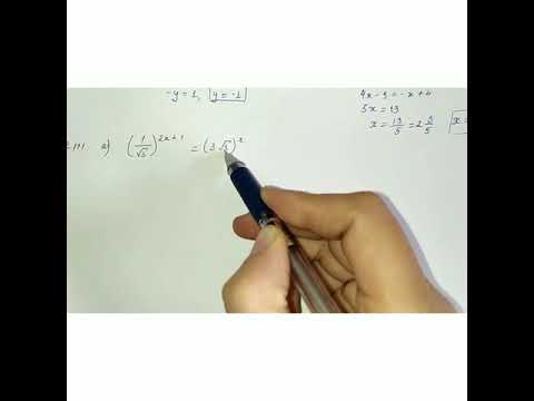 Видео: Алгебра. 9-класс. Көнүгүү иштөө (Сан барабарсыздыгын даражага көтөрүү)