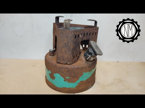Видео: Реставрация примуса "Шмель 2". Часть 1. Restoration of Primus Primus "Bumblebee 2". Part 1.