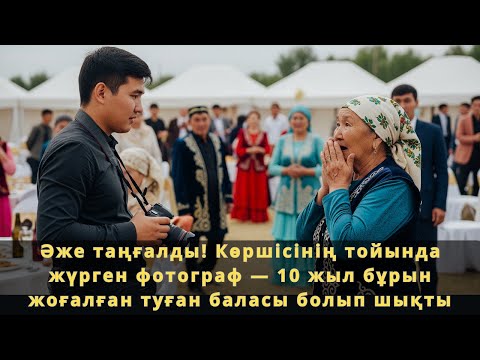Видео: 10 жыл бұрын жоғалған баласын әже тойда фотографтан тапты!  Ешкім естімеген әңгіме